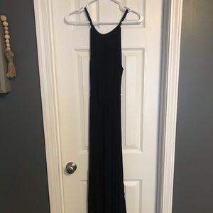 GAP black maxi dress